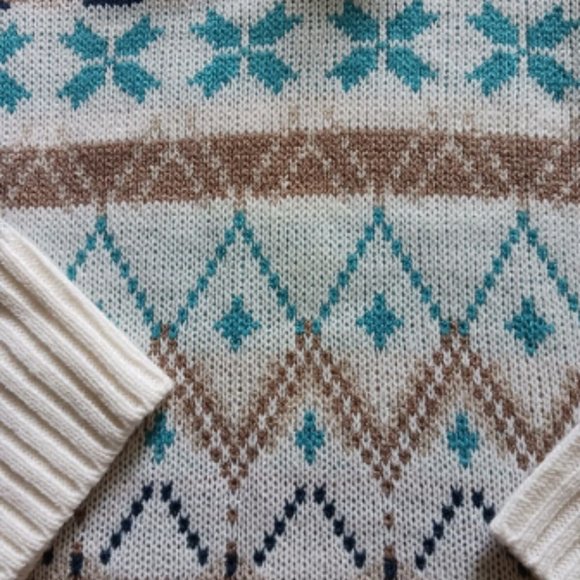 Derek Heart womens size 2XL Soft Sweater Knit Hoodie Pullover Multicolor Print - Picture 8 of 8